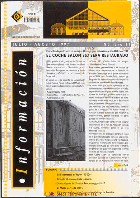 Boletines - Museo del Ferrocarril