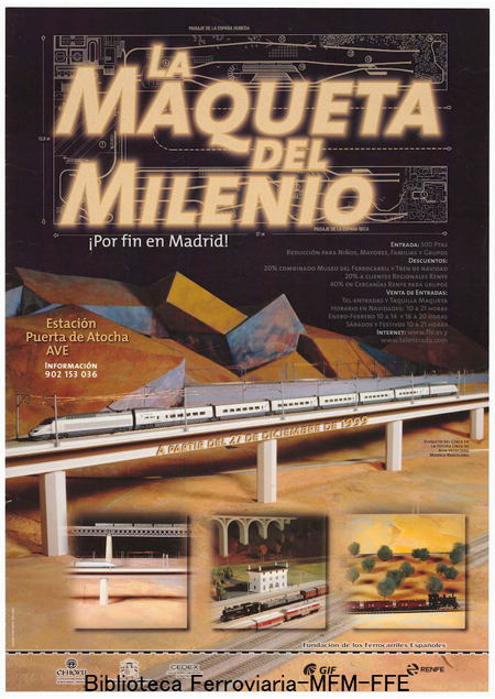 La maqueta del milenio: por fin en Madrid: paisaje de la Espa�a h�meda, paisaje de la Espa�a seca