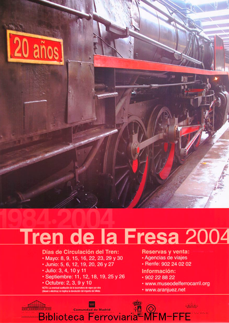 Tren de la Fresa 2004: 1984-2004. 20 a�os