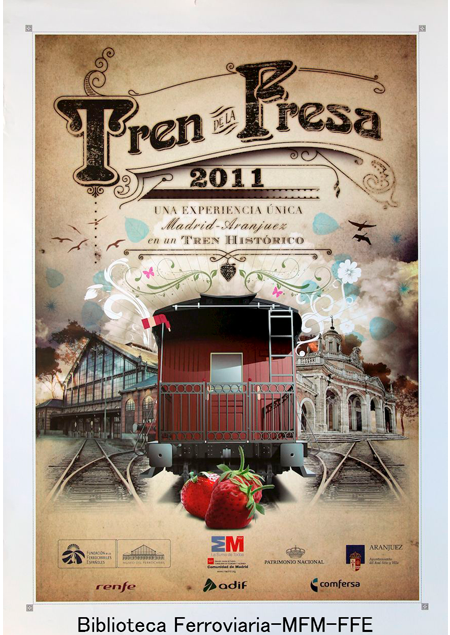 Tren de la Fresa 2011: una experiencia �nica. Madrid-Aranjuez en un tren hist�rico