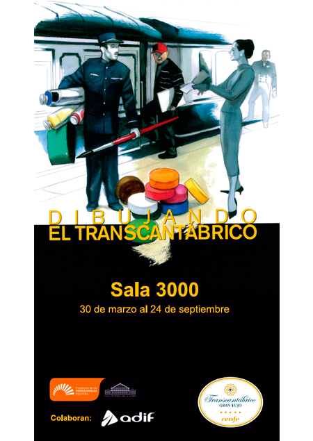 Dibujando el Transcant�brico: cartel de la exposici�n