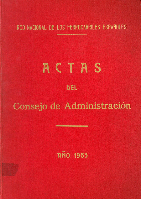Extracto del acta de la sesi�n n� 324 del Consejo de Administraci�n de RENFE