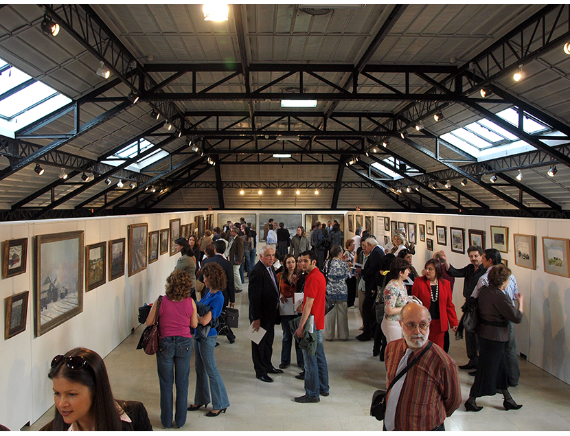 Inauguraci�n de la exposici�n temporal 'El Ferrocarril en el arte'