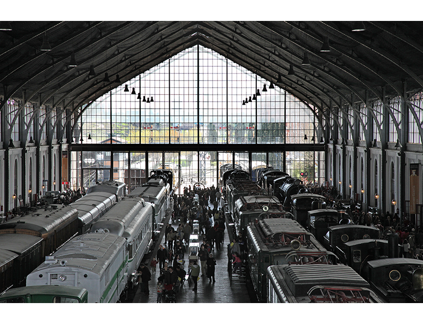 Jornada de Puertas Abiertas en el Museo del Ferrocarril de Madrid por la conmemoraci�n del 130 aniversario de la inauguraci�n de la estaci�n de Madrid-Delicias