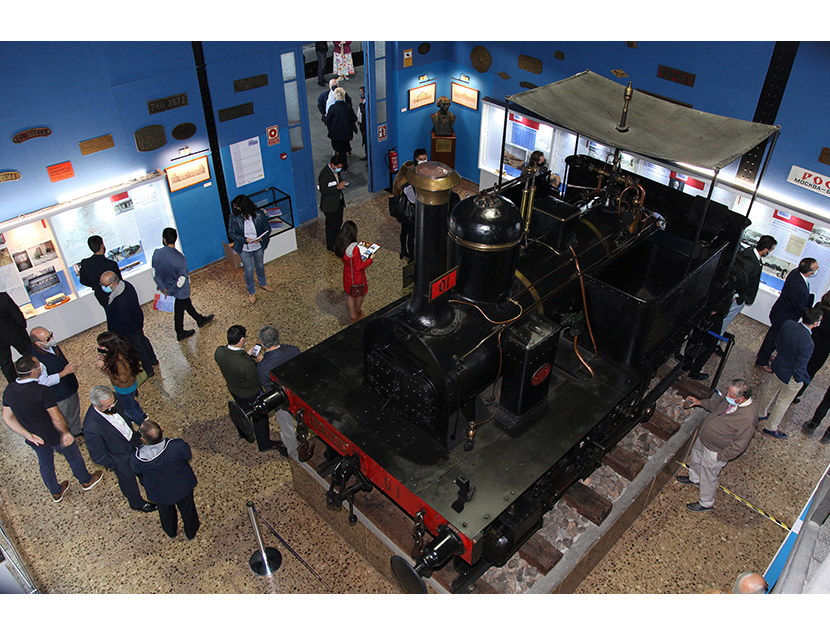 Inauguraci�n de la exposici�n 170 a�os del Ferrocarril en Madrid