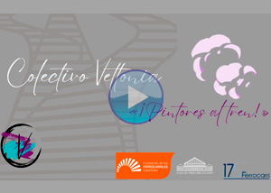 V�deo - �Pintores al tren!