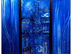 El sol negro de marzo. Sylvie Le Bolay (Tríptico. Técnica mixta, 2004) Medidas: 120 x 40 cm. Donación: la autora - Pieza IG: 05589 El sol negro de marzo. Sylvie Le Bolay (Tríptico. Técnica mixta, 2004) Medidas: 120 x 40 cm. Donación: la autora - Pieza IG: 05589