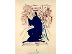 The King of Aragon. Salvador Dal� i Dom�nech (Grabado, 1966) Medidas: 38 x 29 cm. - Pieza IG: 02563