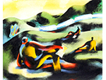 Pasa el tren. Antonio Mario Benavides González (Técnica mixta sobre papel, 2009) Medidas: 24 x 30 cm. - Pieza IG: 07392 Pasa el tren. Antonio Mario Benavides González (Técnica mixta sobre papel, 2009) Medidas: 24 x 30 cm. - Pieza IG: 07392