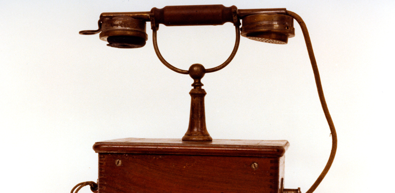 Tel�fono de sobremesa de llamada magn�tica