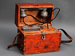 Tel�fono de campa�a RENFE (d�cada 1920) - Pieza IG: 01393
