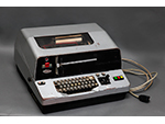 Teletipo de tecnolog�a SAGEM (Eurotr�nica S.A y Telecomunicaci�n, Electr�nica y Comunicaci�n S.A. (TECOSA), Espa�a, ca. 1970-1975) - Pieza IG: 07147