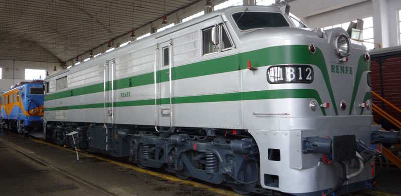 Locomotora di�sel 1812