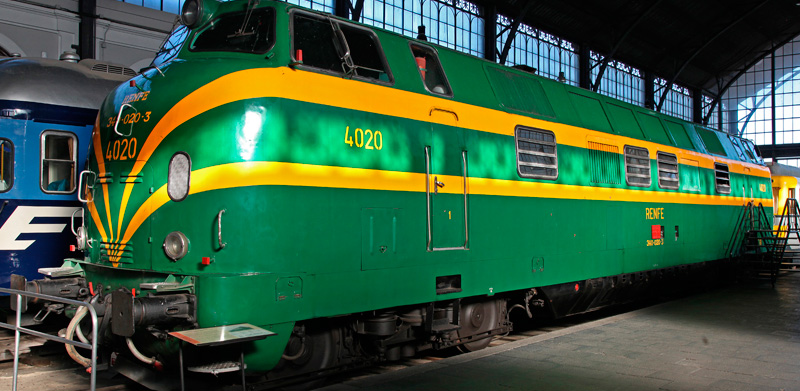 Locomotora di�sel 4020