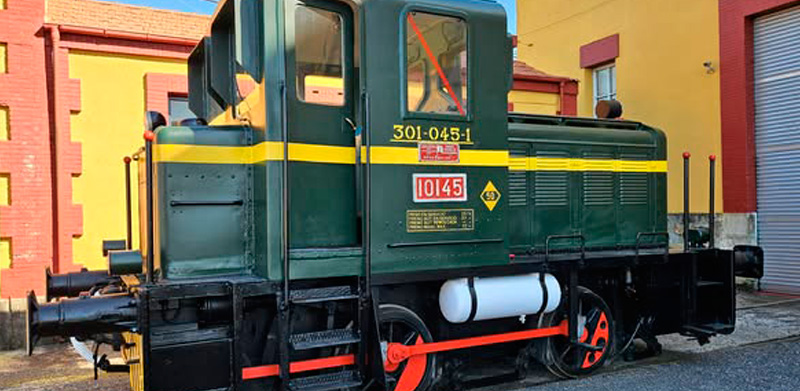 Locomotora de maniobras 10145