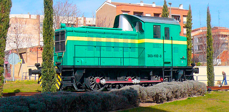 Locomotora de maniobras 11302