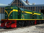 Locomotora di�sel 10817 (308-017-3) (Babcock & Wilcox, con licencia General Electric, Espa�a, 1968) Cesi�n: Associaci� per la Reconstrucci� i Posta en Servei de Material Ferroviari Hist�rico, ARMF L�rida - Pieza IG: 03325