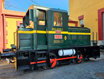 Locomotora de di�sel de maniobras 10145 (301-045-1) (La Maquinista Terrestre y Mar�tima, Espa�a, 1962) Cesi�n: Fundaci� dos Ferrocarrils de Galicia, Monforte de Lemos - Pieza IG: 08507
