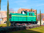 Locomotora de di�sel de maniobras 11302 (303-102-8) (La Maquinista Terrestre y Mar�tima, S.A. (MTM), Espa�a, 1963) Cesi�n:  Ayuntamiento de Arnedo (La Rioja) - Pieza IG: 06223