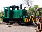 Locomotora de di�sel de maniobras 4000015 (ENCASO n� 1) (John Fowler & Co. Ltd., Gran Breta�a, 1948) Cesi�n: Ayuntamiento de Puertollano (Ciudad Real) - Museo de la Miner�a - Pieza IG: 00122