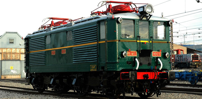 Locomotora el�ctrica 1003