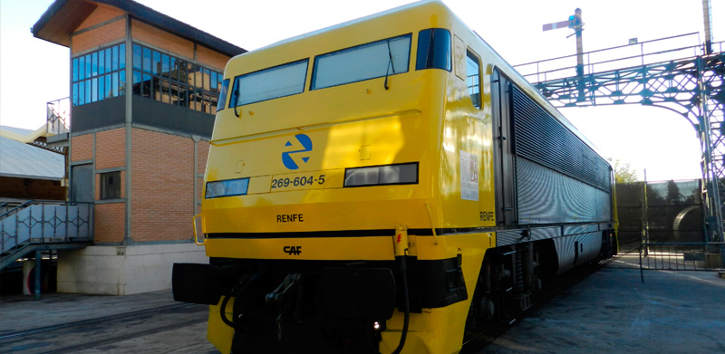 Locomotora el�ctrica 269-604-5