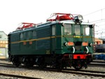 Locomotora el�ctrica 1003 (281-003-4) (CAF y Constructions Electriques de France, Espa�a-Francia, 1927) Cesi�n: Associaci� per la Reconstrucci� i Posta en Servei de Material Ferroviari Hist�rico, ARMF L�rida - Pieza IG: 00357