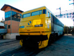 Locomotora el�ctrica 269-604-5 (CAF, Westinghouse, Mitsubishi, Espa&ntilde;a, 1980. Reforma CAF, 1988) Cesi&oacute;n: Asociaci&oacute;n de Amigos del Ferrocarril de Madrid, AAFM - Pieza IG: 05638