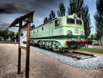 Locomotora el�ctrica 8605 (276-105-4) (Material y Construcciones, S.A. -Macosa-, Espa�a, 1963). Cesi�n: Ayuntamiento de Fuenlabrada (Madrid) - Pieza IG: 07458
