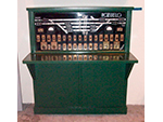 Mesa de enclavamiento el�ctrico Ericsson (Ericsson, Suecia, 1924) Utilizado por la Compa��a de los Caminos de Hierro del Norte de Espa�a,  en la estaci�n de Pozuelo de Alarc�n, Madrid - Pieza IG: 01483