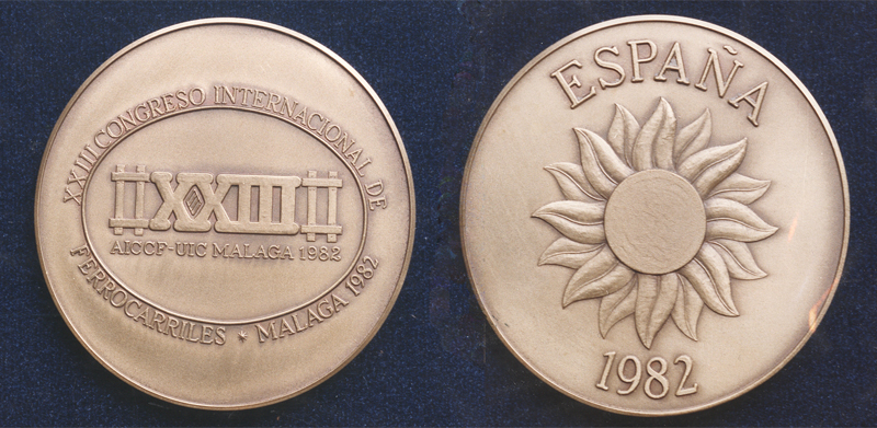 XXIII Congreso Internacional de Ferrocarriles. M�laga, 1982