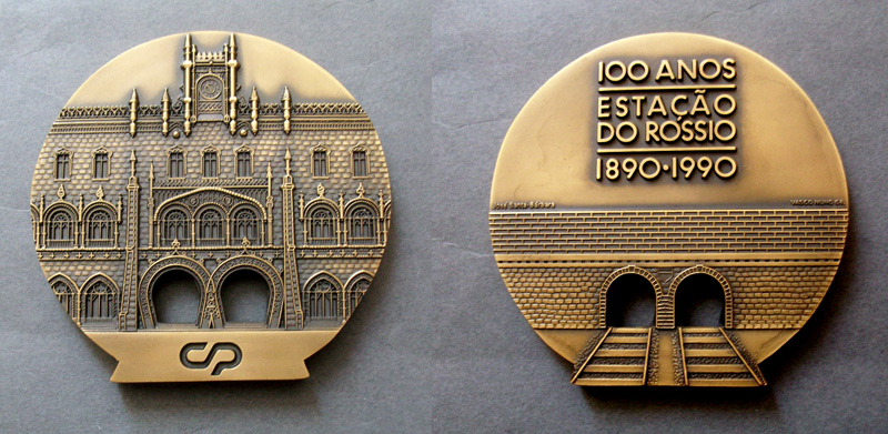 Centenario de la estaci�n de la estaci�n portuguesa de Rossio 1890-1990