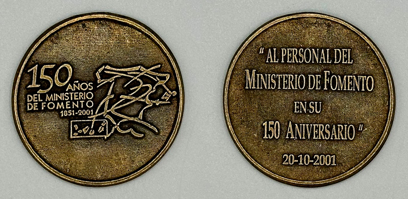 150 A�os del Ministerio de Fomento, 1851-2001