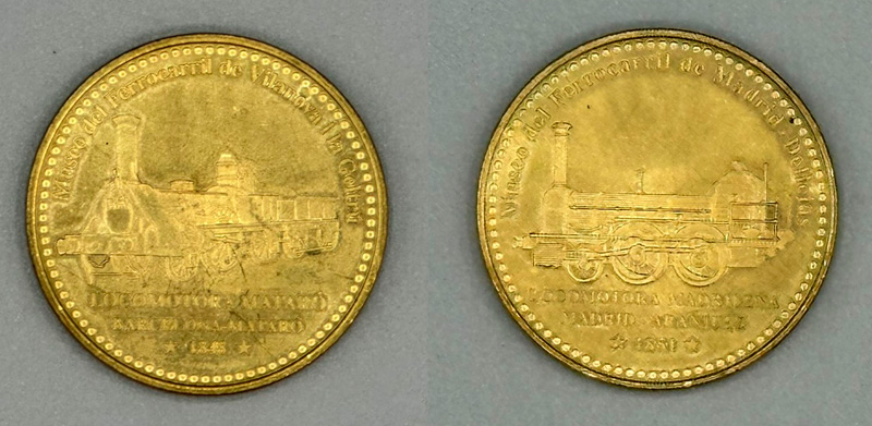 Inauguraci�n del primer ferrocarril espa�ol Barcelona-Matar� 1848 y Madrid-Aranjuez 1851, 2007