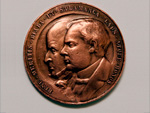 Medalla conmemorativa del Centenario del primer ferrocarril espa�ol, 1848-1948 (FNMT-RCM, 1948) - Pieza IG: 00782