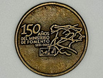 Medalla conmemorativa de los 150 a�os del Ministerio de Fomento, 1851-2001 (An�nimo, Espa�a, 2001) - Pieza IG: 06008