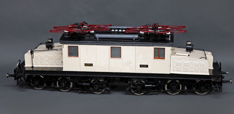 Modelo de locomotora el�ctrica 6101 de Norte
