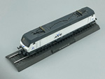 Modelo de locomotora el�ctrica 252-015-3 de Alta Velocidad Renfe (Club Internacional del Libro, Espa�a, 2002-2004). Escala: N. Donaci�n: Luis Ferrer Manj�n - Pieza IG: 07858