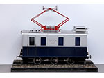 Modelo de locomotora el�ctrica del Fc. Cremallera de N�ria. (Brown, Boveri & Cie., Suiza, ca. 1930). Escala: 1:5. Medidas: 50 x 74 x 34 cm. Donaci�n: Henri Margot Ehrenberg - Pieza IG: 00368