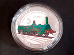 Moneda `Locomotora Matar� de la colecci�n 
