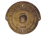 Placa de construcci�n de la Sociedad Espa�ola de Babcock & Wilcox (Bilbao, 1925) - Pieza IG: 00919