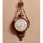 Reloj del Tren Real de Isabel II (Paul Garnier, Par�s, ca. 1850) - Pieza IG 06333