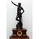 Reloj franc�s de figura (Barbedienne y Ed. Minart, Par�s, ca. 1880) - Pieza IG 02157