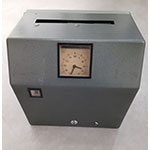 Reloj de fichar o control horario (MAX Co. Ltd., Jap�n, ca. 1985)  � Pieza IG 07645