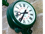 Reloj de and�n (J.M. Gonz�lez, San Sebasti�n, d�cada de 1980) - Cesi�n: Ayuntamiento de Vilagarc�a de Aurosa - Pieza IG 03118