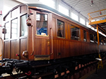 Coche-sal�n ZZ-1 (Compa��a Auxiliar de Ferrocarriles -CAF-, Espa�a, 1929) Cesi�n: Fundaci�n dos Ferrocarriles de Galicia, Muferga - Pieza IG: 02784