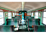 Coche 2� clase BB1-6236 (Soci�t� Lorraine des Anciens Etablissements de Dietrich & Cie., Francia, 1951) Cesi�n: Asociaci�n para la Reconstrucci�n y Puesta en Servicio de Material Ferroviario Hist�rico, ARMF - Pieza IG: 01434