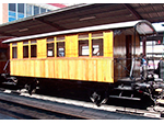 Coche obrero COv-335 (Construcciones y Auxiliar de Ferrocarriles S.A. -CAF-, Espa�a, 1911) - Pieza IG: 00140