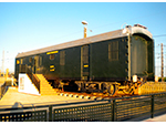Furg�n estafeta DDE-3307 (Ex MZA DW-11, Ex Renfe DD-311) (Sociedad de Material para Ferrocarriles y Construcciones, Espa�a, 1923. Transformado en 1956) Cesi�n: Ayuntamiento de Tocina (Sevilla) - Pieza IG: 04959