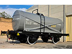 Vag�n cisterna Rfv-304.910 (Herederos de Ram�n M�gica, Espa�a, 1946) Cesi�n: Fundaci�n para la Preservaci�n del Patrimonio Ferroviario e Industrial, FPPFI - Pieza IG: 08307